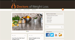 Desktop Screenshot of doctorsofweightloss.com
